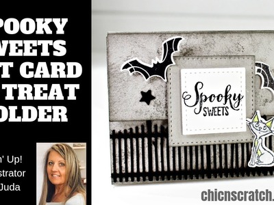 Spooky Sweets Gift Card or Treats Holder - ChicnScratch Live #66