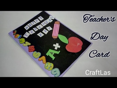 Teacher's Day Appreciation Card Making Idea | CraftLas