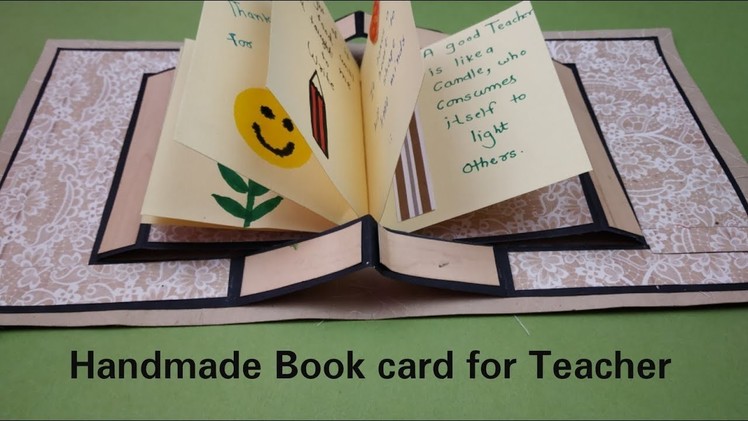 Teachers Day Card ideas,Greeting Cards for Teachers Day,Birthday Cards,Thank you card,3D Pop Up Card