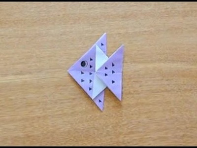折り紙 Origami・ねったいぎょ Tropical fish