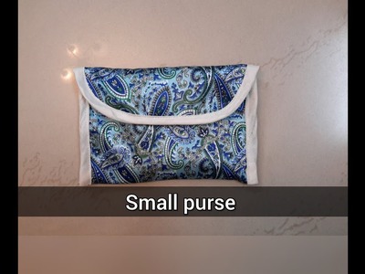 Tutorial for making small purse