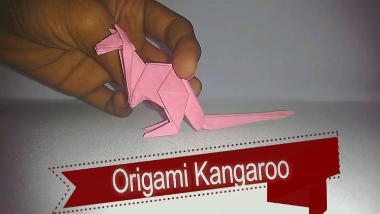 TUTORIAL- How to fold an Origami Kangaroo