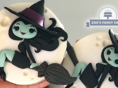 Witch cake topper Halloween collaboration video