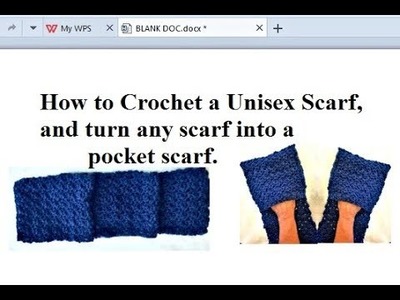 2270yt  PEBBLE STITCH UNISEX SCARF, and pocket scarf