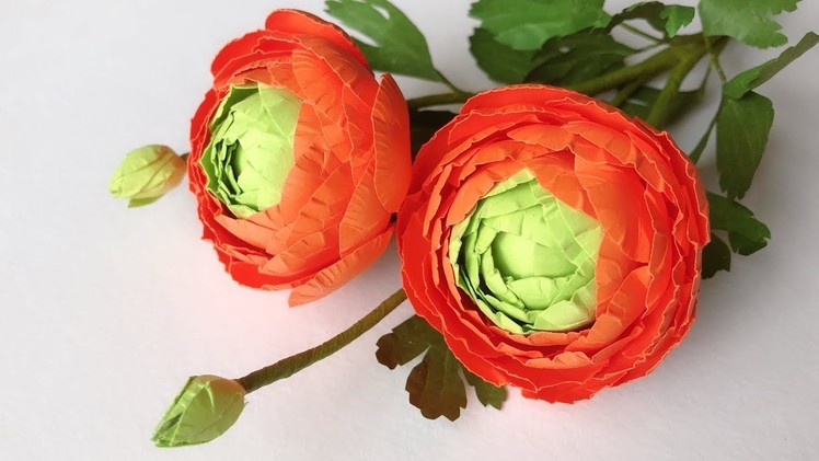 ABC TV | How To Make Ranunculus Paper Flower With Shape Punch - Craft Tutorial