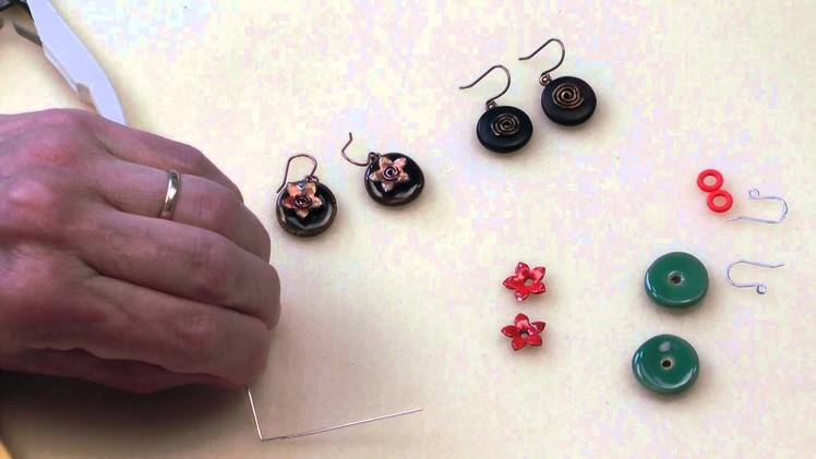 Antelope Beads - How to Make a Spiral Hanger for Earrings