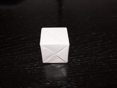 Comment faire un cube en papier