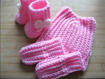 Crochet Baby Mittens Gloves Newborn 0-3 months 0-6 months tutorial Happy Crochet Club
