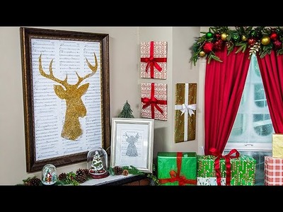 DIY Christmas Silhouette - Home & Family