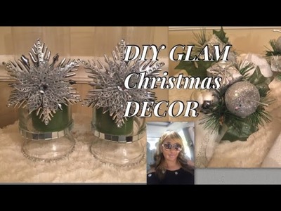 DIY GLAM DOLLAR TREE CHRISTMAS DECOR