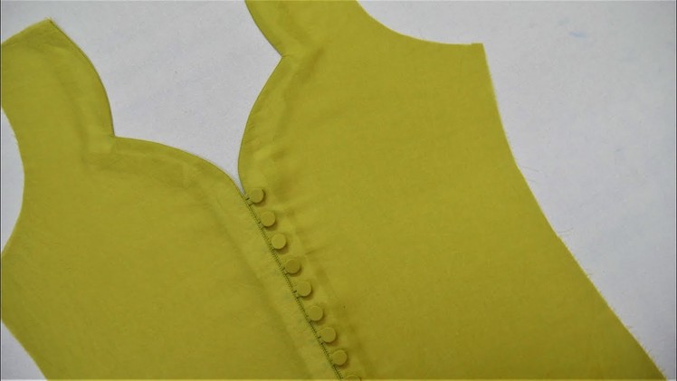 Easy And Stylish Neck Design Cutting And Stitching