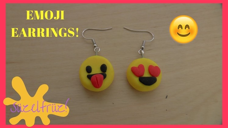 Emoji Earrings Clay Tutorial! Plus A Special Announcement!