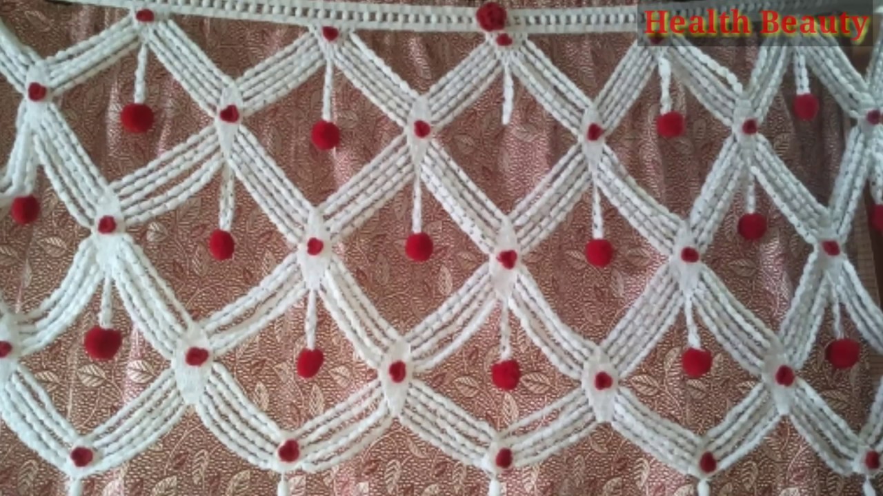 Gate Parda  design home  decoration  hand craft crochet 