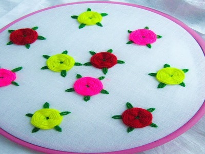 Hand Embroidery; All over design for dresses