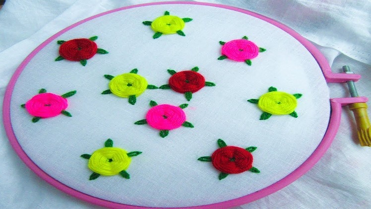 Hand Embroidery; All over design for dresses