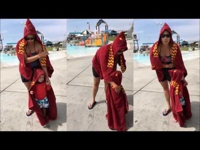 Harry Potter Hooded Towels Tutorial