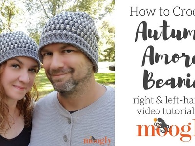 How to Crochet: Autumn Amore Beanie (Left Handed)