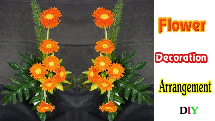 How to do Amazing GERBERA Flower Arrangement FOR altar ?Eps 153