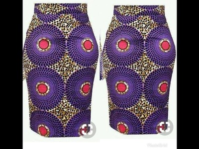 How To Make A Pencil Skirt With Ankara Fabric