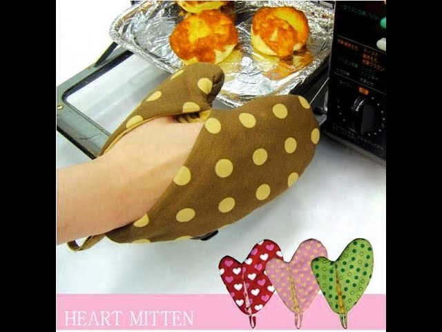 How to make simple oven mitt: sarung tangan oven