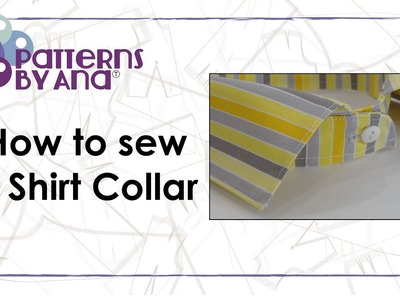 How to Sew a Shirt Collar - Tutorial