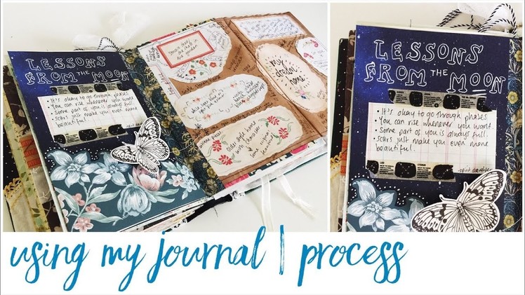 Junk Journal With Me - Ep 19 | Journaling Process Video