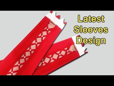 Latest and stylish Sleeves Design With Making Button Cutting And Stitching