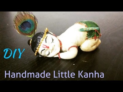 Murti Making Laddu Gopal Krishna at Home Using play dough