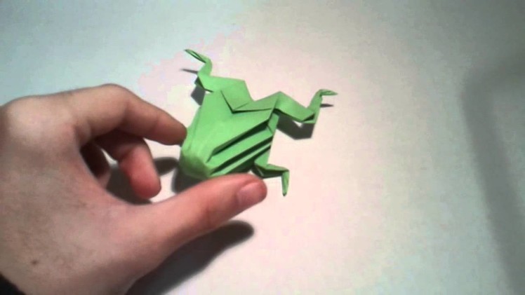 Origami - 3D frog