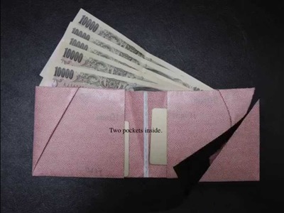 Origami wallet（折り紙財布）