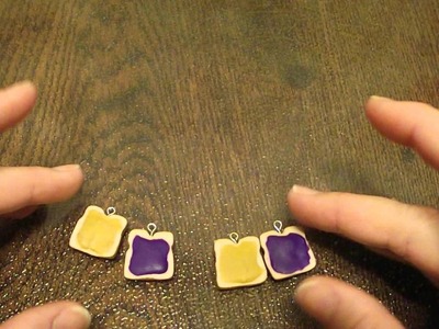 Peanut butter and jelly charm for Jessica Mercado!
