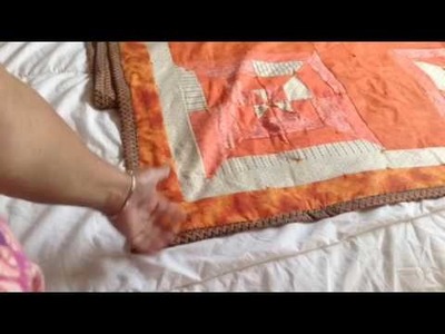 Putting together your first quilt or how to put together a quilt