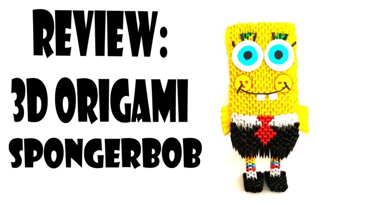 Review: 3D Origami  SpongerBob (HD)