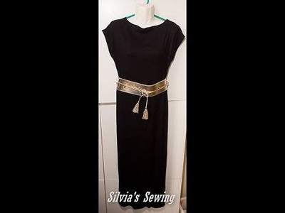 Sewing maxi dress