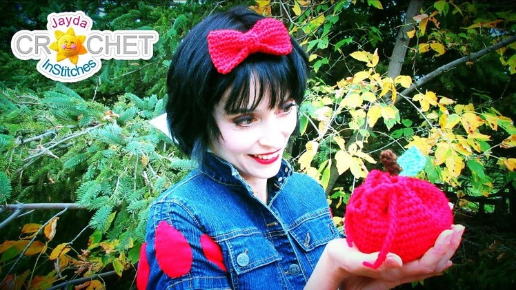 Snow White's Red Bow - Headband Crochet Tutorial