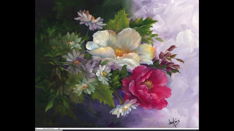 The Beauty of Oil Painting, Series 3, episode 3 " Poppies and Daisies "