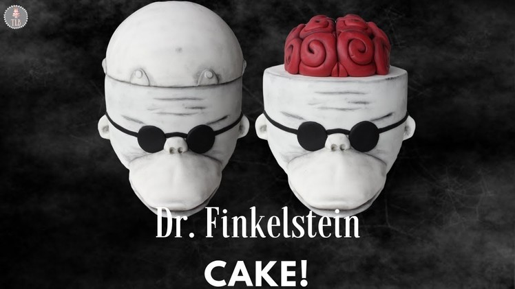 The Nightmare Before Christmas Dr Finkelstein Cake Tutorial! | Halloween Cakes