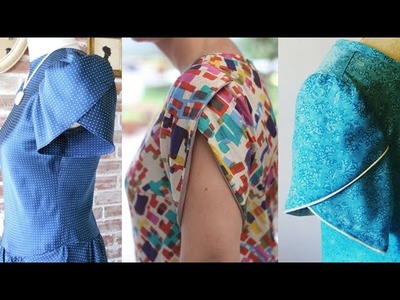Tulip sleeves\ Petal Sleeves cutting and Stitching  Full Tutorials