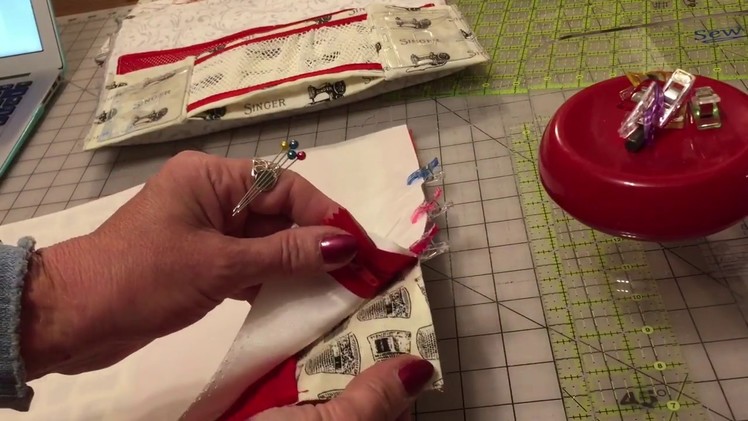 Ultimate carry all bag, sew along, episode 4