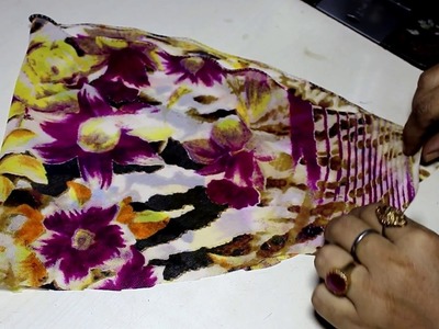 Umbrella Sleeves Cutting and Stitching , Umbrella sleeve for blouse,