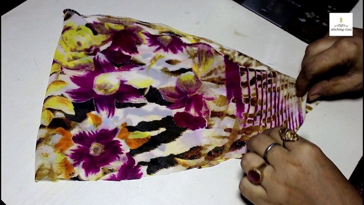 Umbrella Sleeves Cutting and Stitching , Umbrella sleeve for blouse,