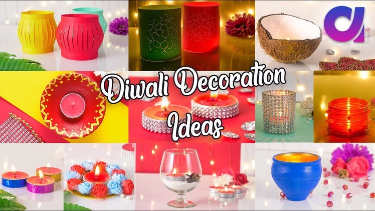10 Very Easy diwali deoration ideas | Artkala