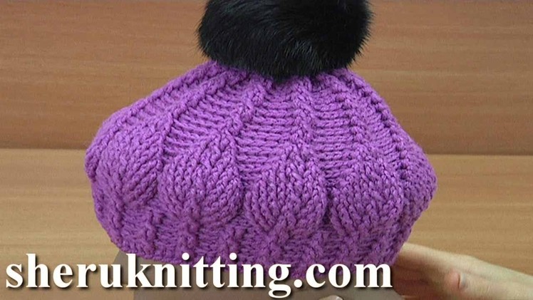 3D Leaf Crochet Hat Pattern 271