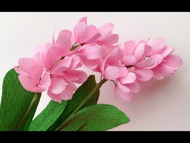 ABC TV | How To Make Paper Flower From Crepe Paper #4 - Easy Craft Tutorial