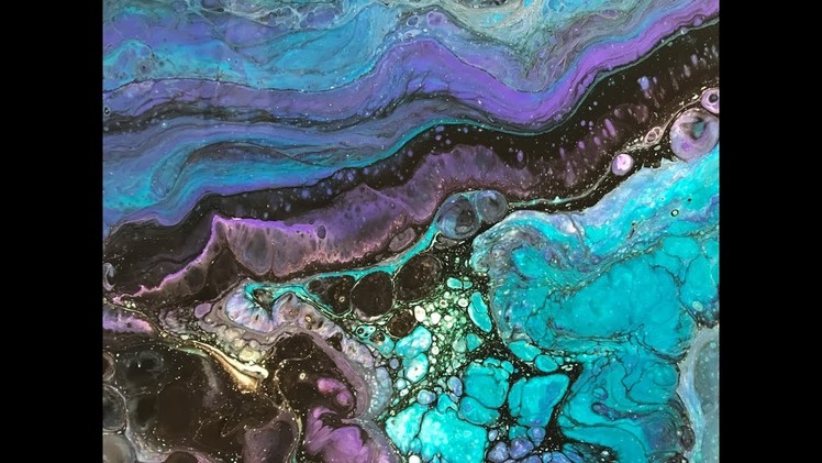 Acrylic Pour 10 Cups flip and 6 colors