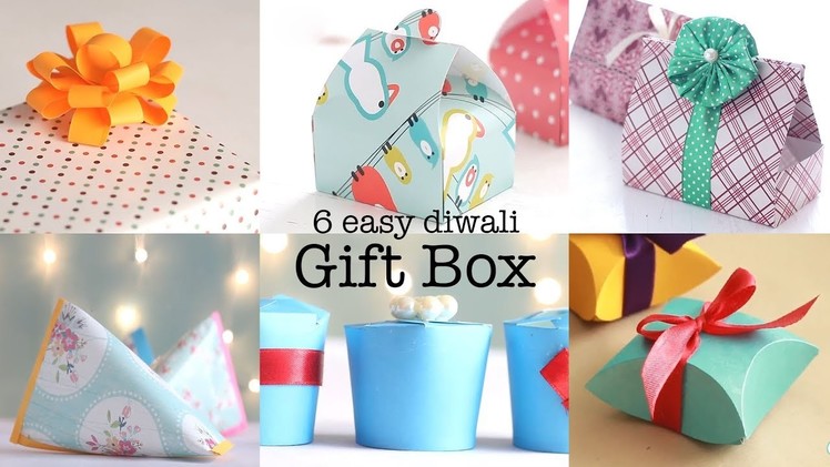 DIY Diwali Gift Wrapping Ideas | Diwali Crafts