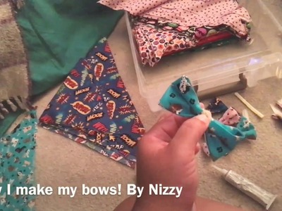 DIY: Easy No Sew Fabric Bows - Dog Grooming Bows