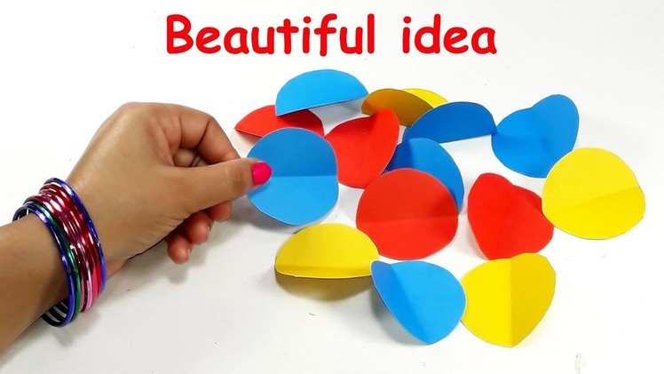 DIY paper crafts | Best craft idea | DIY arts and crafts | Cool idea with color paper