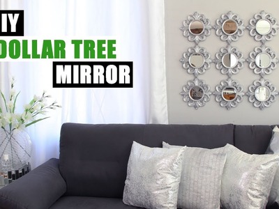 DOLLAR TREE DIY MIRROR | Easy Glam Home Decor