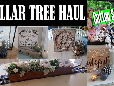 DOLLAR TREE HAUL - FALL DECOR 2018